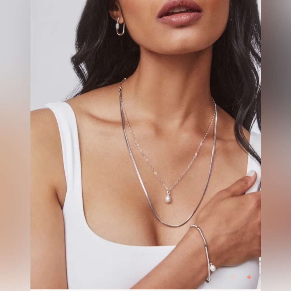 NWT Lindsay Pearl Necklace - Kendra Scott
